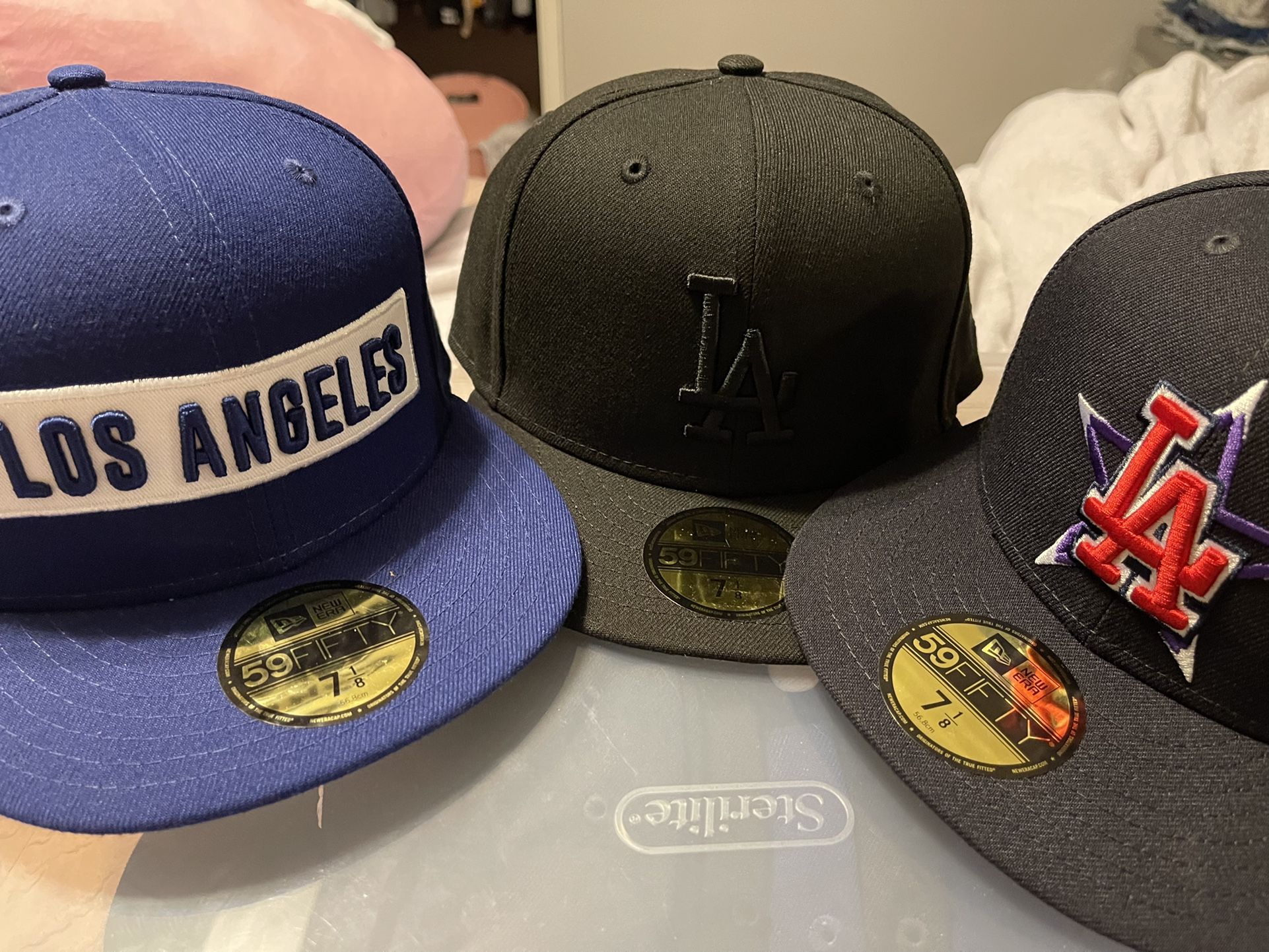 LA Dodgers Fitted Hats 7-1/8