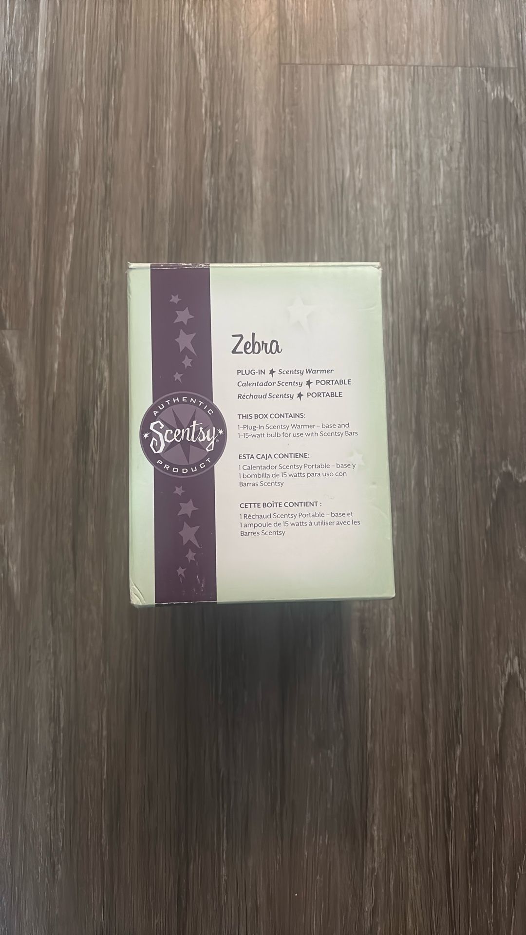 Zebra Plug In Scentsy Warmer