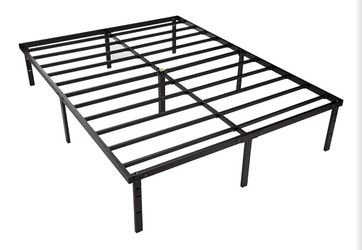New 18” queen size bed frame