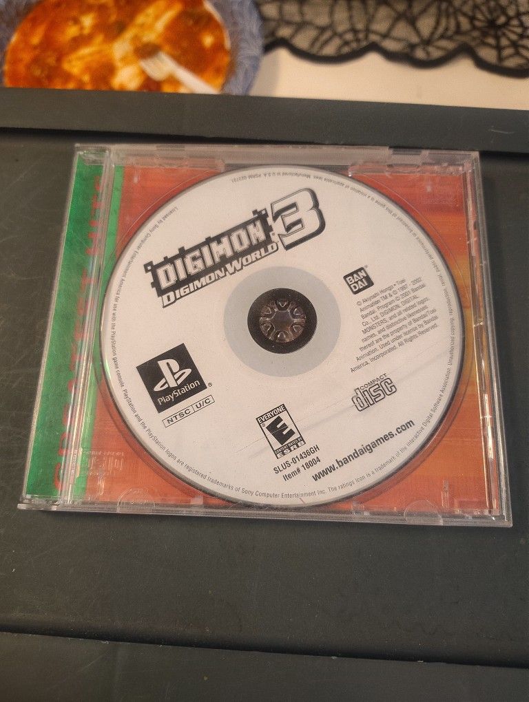 PS1 Digimon 3 Digimon World