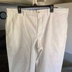 White Polo Ralp Lauren Chino Pants - Mens Size 42/30