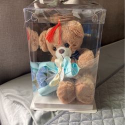 Teddy Bear W/flower Bouquet 💐 