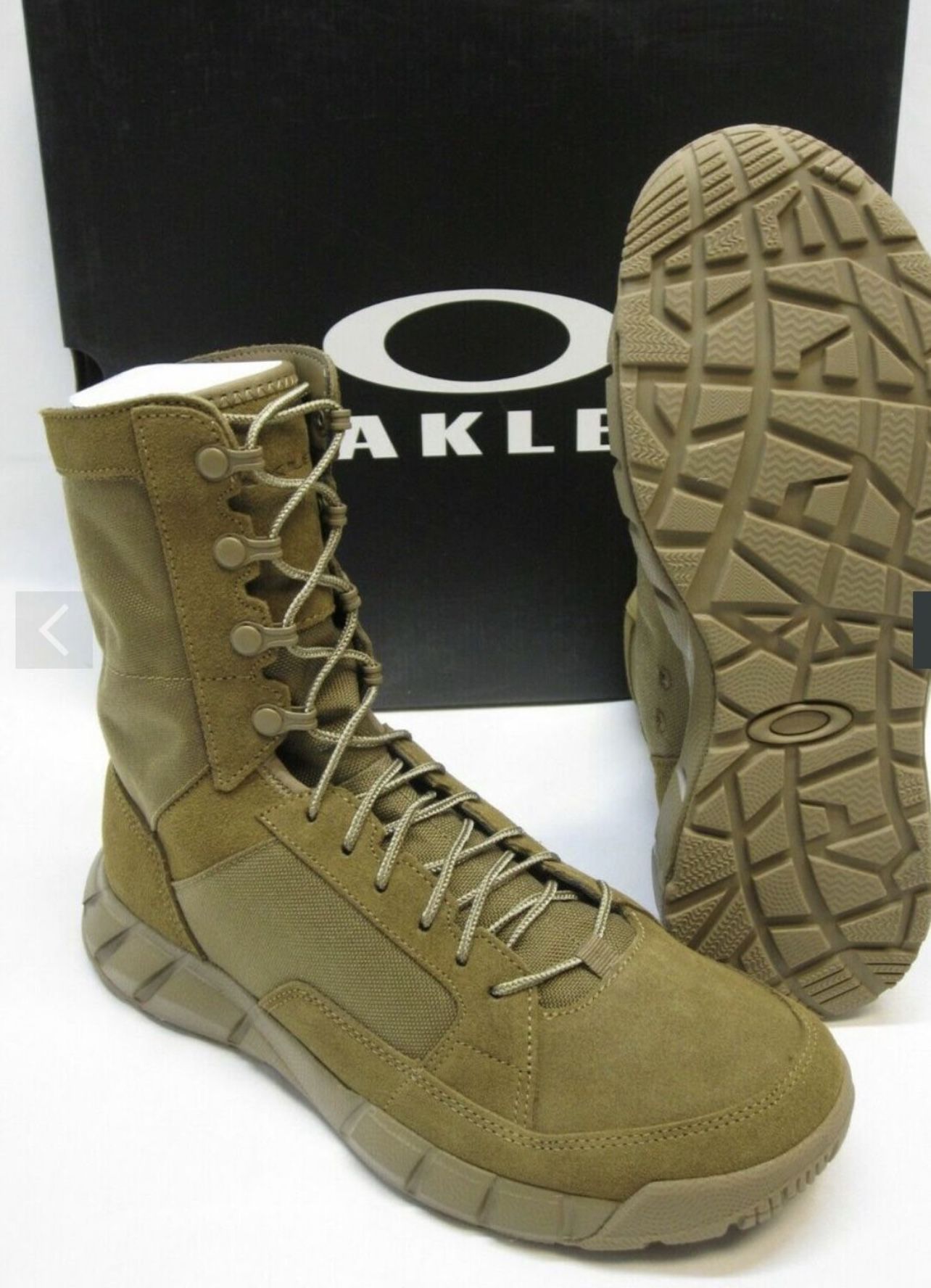 Size 7 OAKLEY MILITARY BROWN BOOT