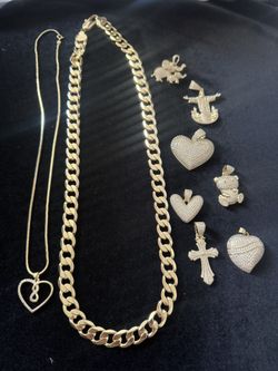 Cadena Gruesa Oro Laminado 14 K