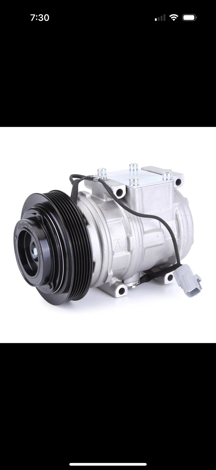 Brand New 98 - 02 Toyota Corolla AC Compressor