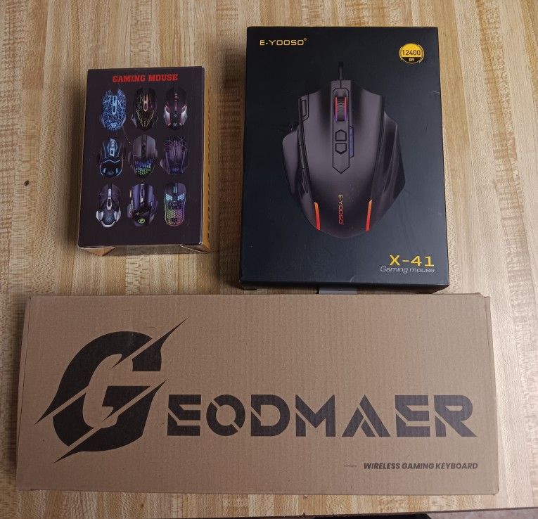 Gaming Mouse And Keyboard