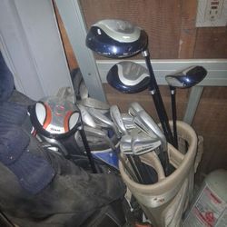 Golf Clubs And Bag Set 