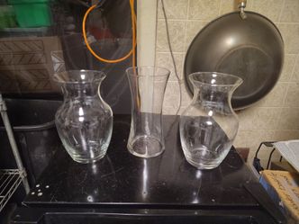 Glass vases