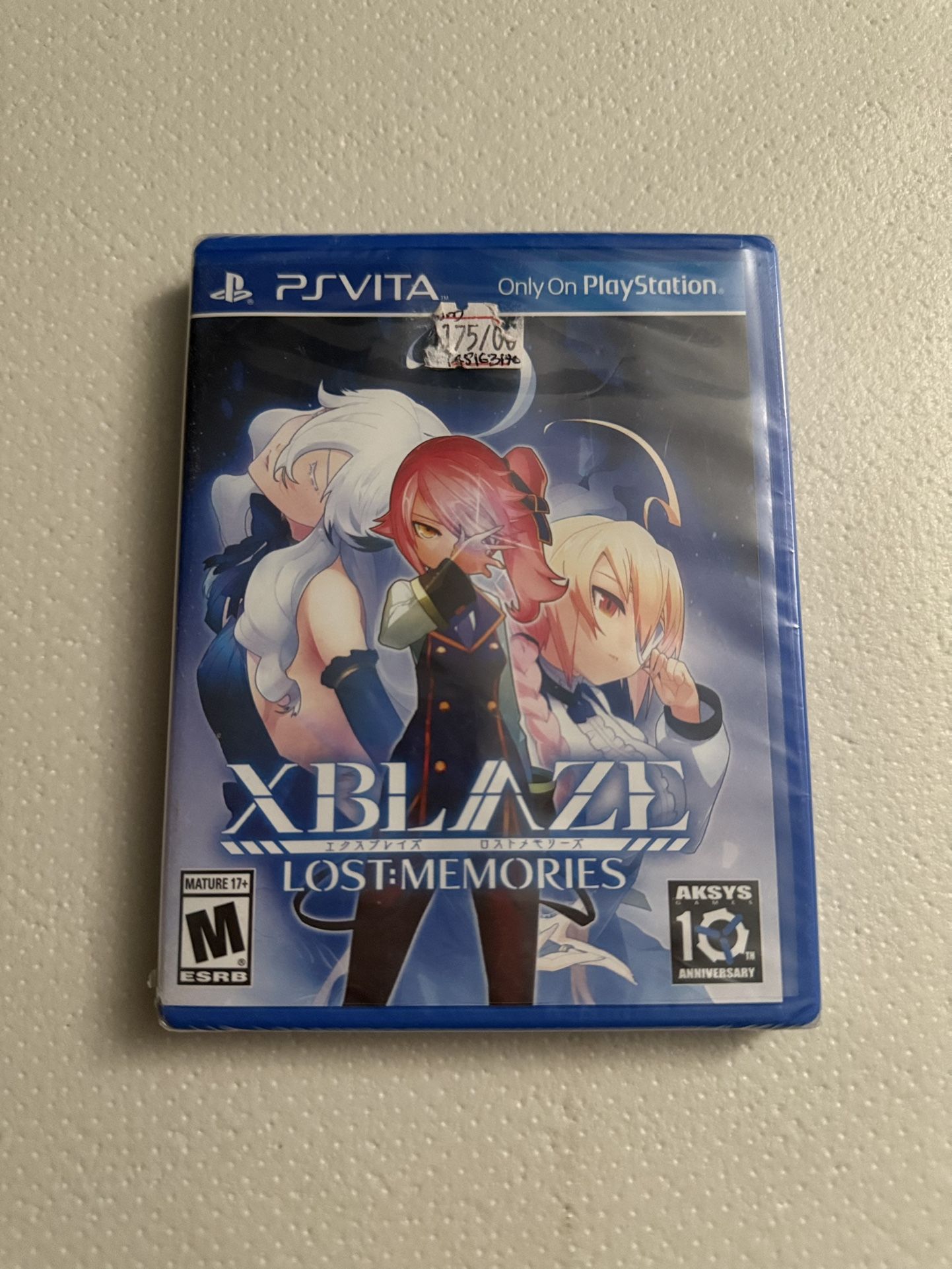 NEW XBlaze Lost: Memories - Sony PlayStation Vita SEALED