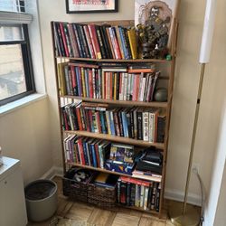 Bamboo Bookshelf / Display Shelf 