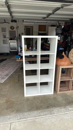 IKEA KALLAX Shelf unit, white, 30 1/8x57 5/8 "