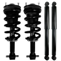 4PCS Front Struts & Rear Shocks Fit Chevy Tahoe Avalanche Suburban GMC Yukon XL