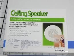 Valcom speaker Valcom v-1020c qty 11 new in box - $35 (Lynnwood WA