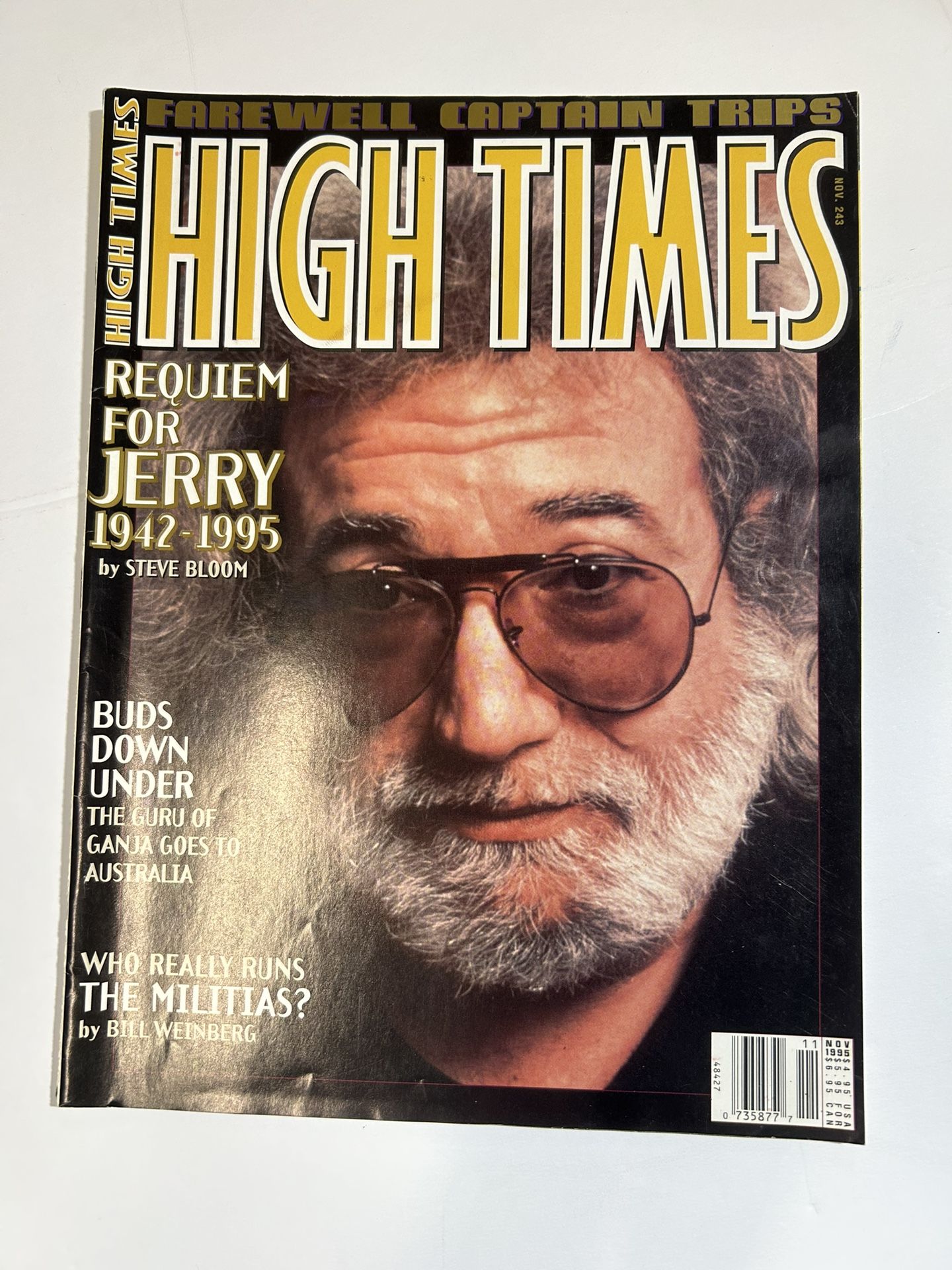 High Times Jerry Edition November 1995