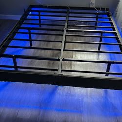 Metal Platform Bed Frame Full Size 