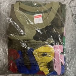 SUPREME TSHIRT BALLOONS TEE WOODLAND CAMO