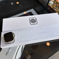 Apple Watch Series 8 Stainless Steel 45mm Cellular/Gps Finance Available🔥 90 Days Warranty🔥