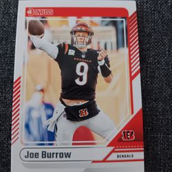 Nice! Joe Burrow,  Near Mint,  Comes In Sleeve.  Asking $3. Please Check Out All My Stuff. 