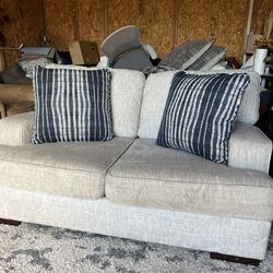 Deltona Loveseat, Parchment by Ashley Furniture