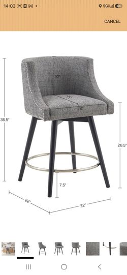 Swivel Counter Stool