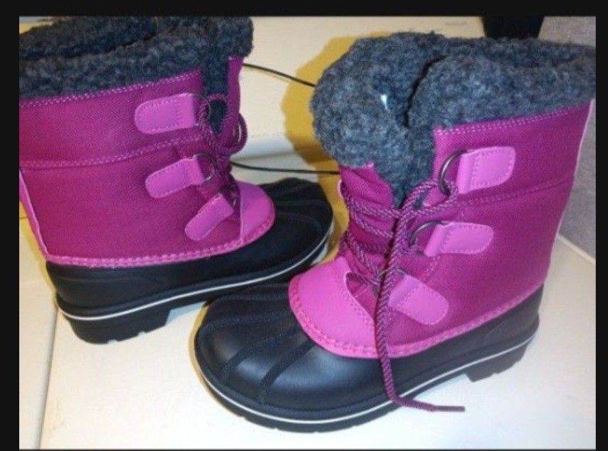 Pat And Jack Girls Thermalite Boots Size 2.
