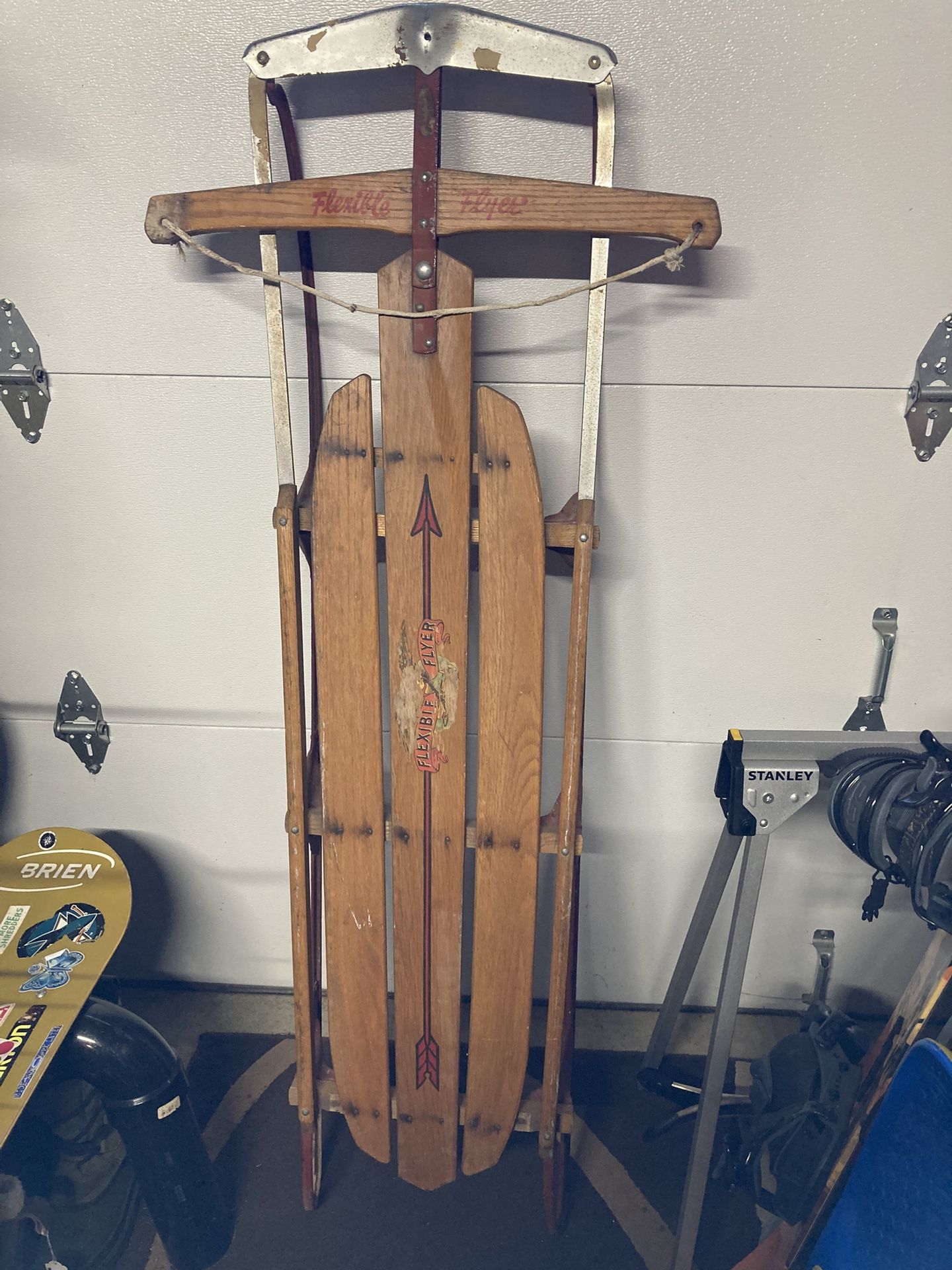 Old Wooden Sled