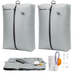 YEEKORO Vacuum Bag for Travel,IPX8 Waterproof Reusable Compression Bags