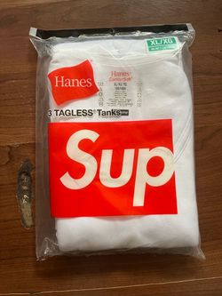 Supreme white undershirt 3pack xl