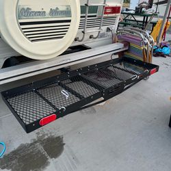 Tow hitch folding Cargo Carrier