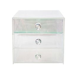 Amyre Beauty Cosmetics Iridescent Cosmetic Storage Drawers