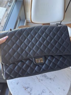 Large Travel Flap Bag, New