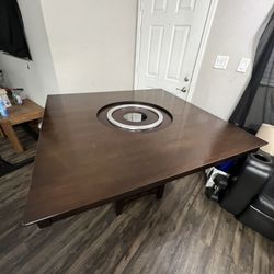 Antique Rotating Table Piece