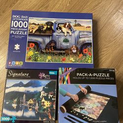 Puzzle And Pack-a-puzzle 