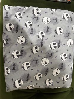 Nightmare Before Christmas Jack Skellington queen complete sheet set