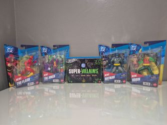 Mattel batman action figures and Hot Wheels