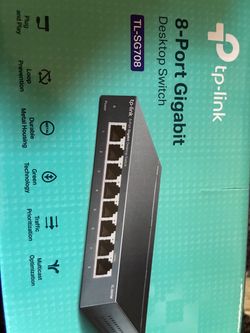 TP link 8 port gigabit desktop switch(new)