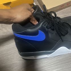 Blue And Black Nike 