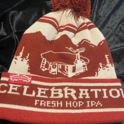 NWOT Sierra Nevada Celebration Ski Hat With Pom Pom