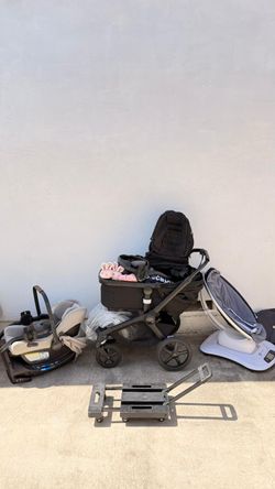 Baby carriages and mountain bag