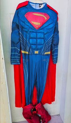 Superman Adult Costume with Cape and Boots