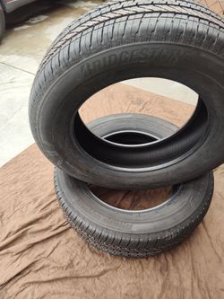 (2) BRAND NEW BRIDGESTONE ALANZA  TIRES 275/60/20