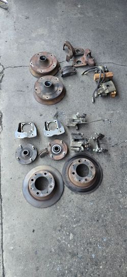 Front and rear disc brake conversion for 1965 and earlier Beetle Bug VW Volkswagen