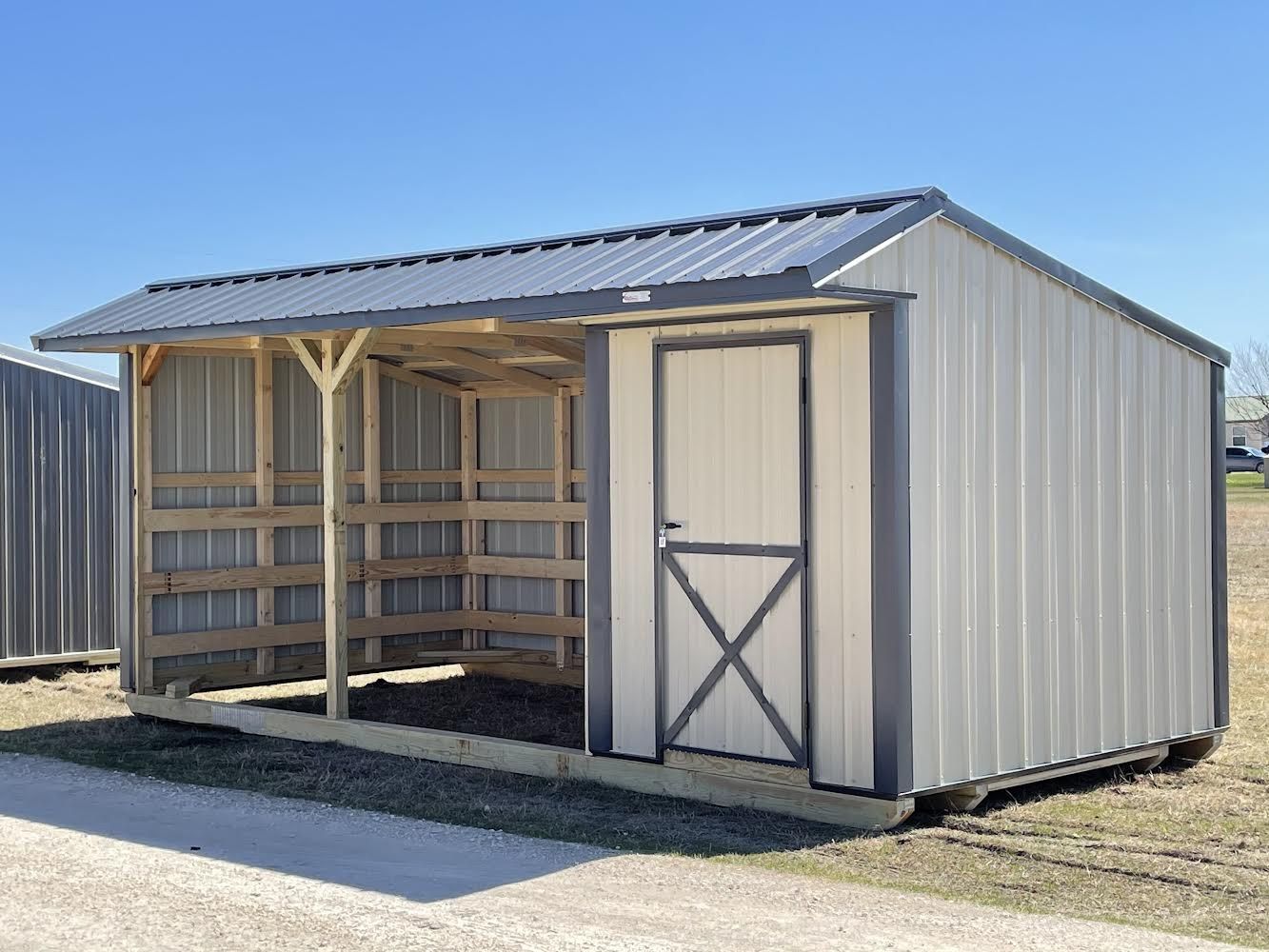 10x20 Run-in Shed With Tackroom | FREE DELIVERY | RTO Available