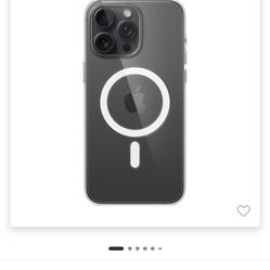 Apple iPhone 15 Pro Max Clear Case with MagSafe