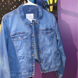 New Jean Jacket Size L