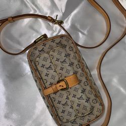 Louis Vuitton Monogram Mini Lin Juliette PM Denim Crossbody Bag