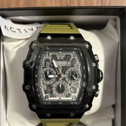 Activa X Invicta Men’s Watch – Skeleton Dial – 44.3mm Brand New