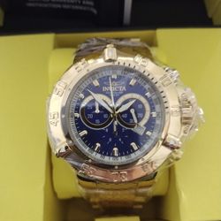 18 KARAT GOLD PLATED INVICTA MEN WATCH 