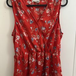 Women’s red Tank 
