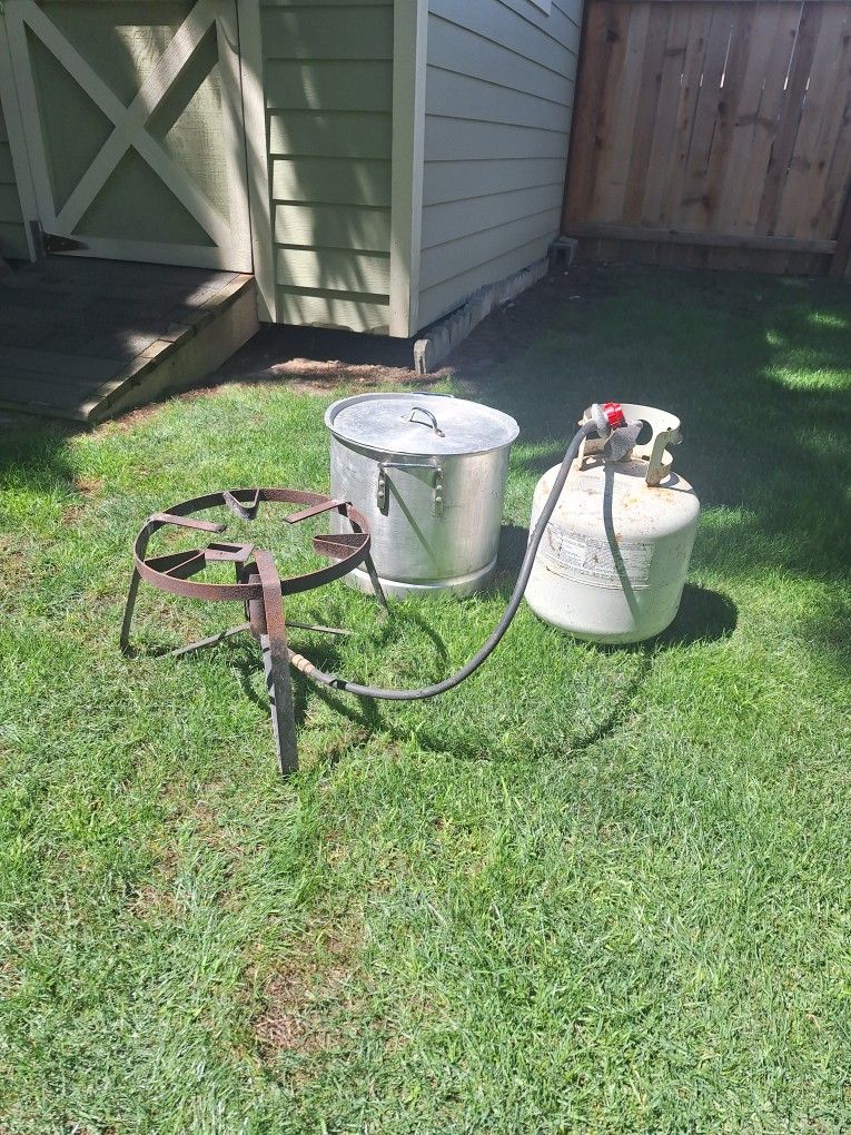 Crab Cooking Set-up